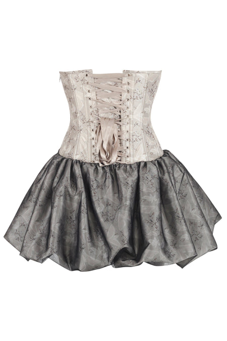 Vintage-Inspired Overbust Corset Dress