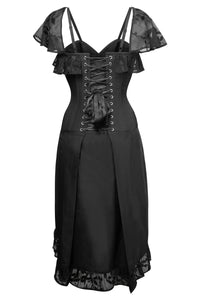 Corset Story SDS023 Evening Black Corset Dress