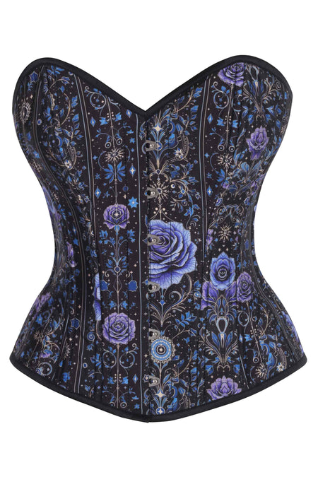 Starlit Roses Overbust Corset