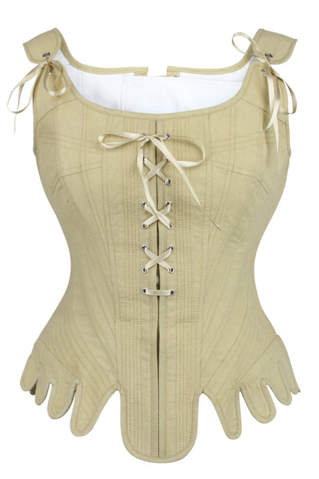 Corset Story WTS800 Historically Inspired 1600-1650 Cotton Overbust Corset