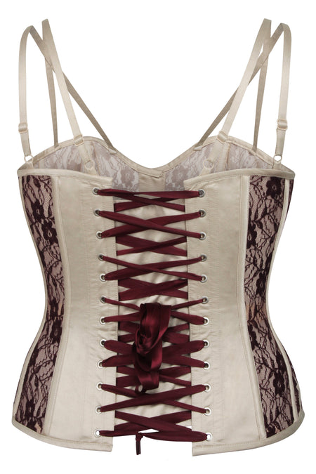 Corset Story UK - On Sale Now! White Victorian Cotton Overbust with Court  Neckline Sizes available from UK06-UK24 This unique Victorian inspired  overbust corset has a distinctive court neckline and straps that