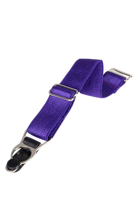 Corset Story SUSPENDER;P;4 4 x Steel Suspender Clips In Purple